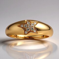 Anello in oro con Diamante Rose de France SI1 di Argyle (Annette)