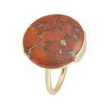 Anello in argento con Agata a pizzo di drago (Bali Barong)