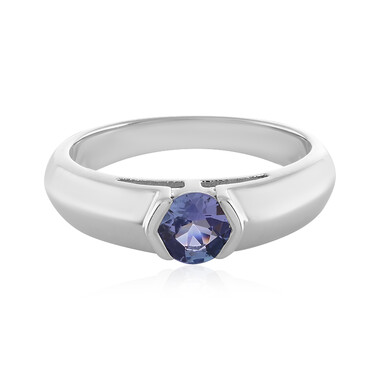 Anello in argento con Tanzanite