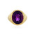 Anello in argento con Ametista Zambiana