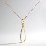 Collana in oro con Diamante I1 (H) (CIRARI)