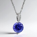 Collana in oro con Tanzanite AAA (CIRARI)