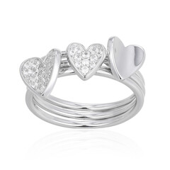 Anillo en plata con Zircón (Adela Silber)