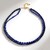 Collana in argento con Zaffiro Blu Bemainty (Riya)
