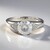 Anello in argento con Petalite (Tenner Diniz)