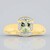 Anello in oro con Berillo Color Menta Australiano