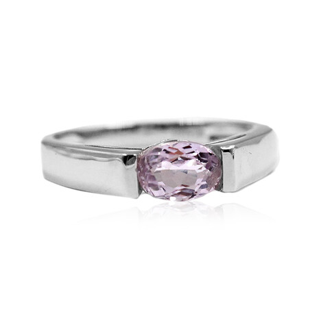 Brasilianischer Kunzit-Silberring