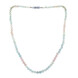 Fancy Beryl Silver Necklace