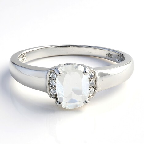 Anello in argento con Ortoclasio