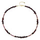 Collana in argento con Granato Mozambico