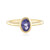 Tanzanite Silver Ring (Adela Silber)