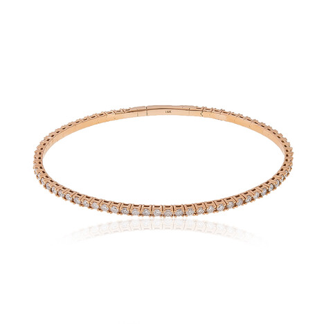 Brazalete en oro con Diamante I1 (H)  (CIRARI)