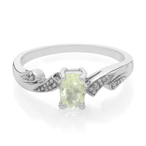 Anello in argento con Ortoclasio