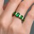 14K AAA Zambian Emerald Gold Ring (CIRARI)