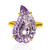 Lavendel-Amethyst-Goldring (Glenn Lehrer)