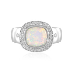 Bague en argent et Opale Welo AAA (de Melo)