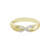 9K I1 (I) Diamond Gold Ring (Ornaments by de Melo)