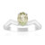 Anillo en plata con Diáspora de color cambiante