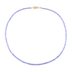 Collana in argento con Tanzanite