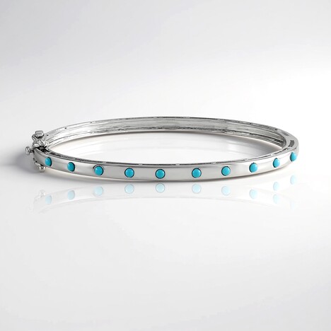 Bracciale in argento con Turchese Sleeping Beauty (Faszination Türkis)