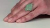 Anillo en plata con Esmeralda de Brasil