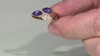 Anillo en oro con Tanzanita AAA (CIRARI)