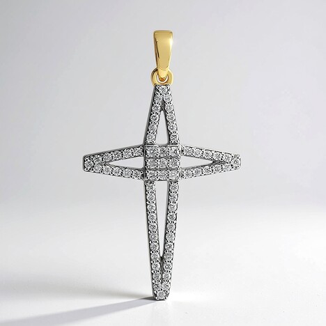 Ciondolo in oro con Diamante VVS1 (G) (Annette)