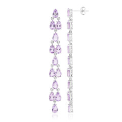 Amethyst-Silberohrringe