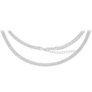 Silberhalskette - 11,92 g - 45-50 cm