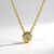 Collier en argent et Diamant chocolat I2