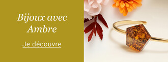 Bijoux avec Ambre