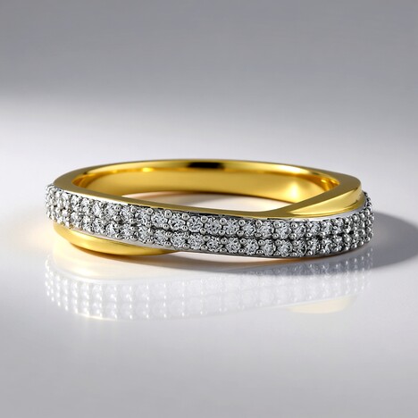 Anello in oro con Diamante Flawless (F) (LUCENT DIAMONDS)