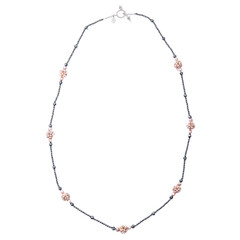 Edelstein-Silberhalskette (Dallas Prince Designs)