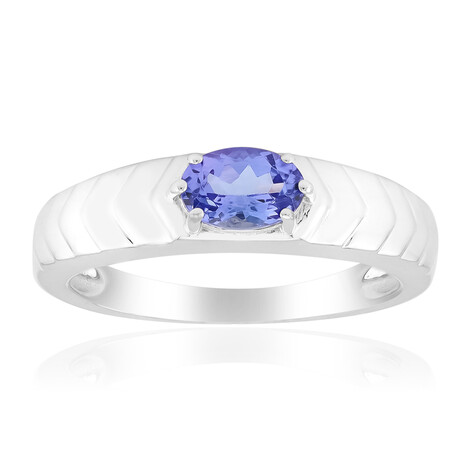 Anello in argento con Tanzanite (Pallanova)