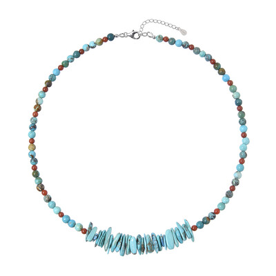 Collier en argent et Turquoise