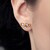 Boucles d'oreilles en or et Diamant SI1 (G) (Annette)
