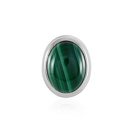 Malachit-Silberanhänger (MONOSONO COLLECTION)