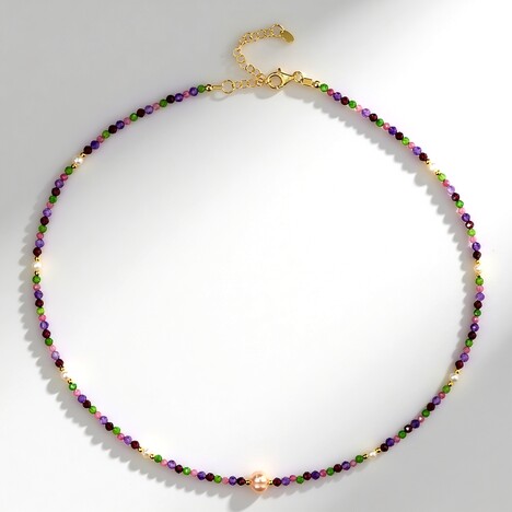 Collana in argento con Perla d'Acqua Dolce Pesca