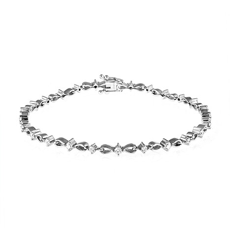 Lupenreiner (F) Brillant-Goldarmband (LUCENT DIAMONDS)