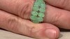 Zilveren ring met keizerlijke chrysopraasstenen