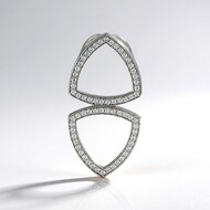 Pendentif en argent et Zircon (MONOSONO COLLECTION)