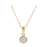 SI1 (H) Brillant-Goldhalskette (CIRARI)