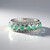 Anello in argento con Smeraldo Russo