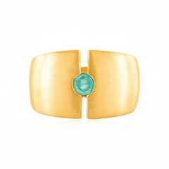 Anello in argento con Smeraldo Russo (de Melo Essence)