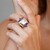 Bague en or et Zircon (Adela Gold)