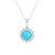 Collier en argent et Turquoise Sleeping Beauty