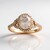Anello in oro con Morganite AAA