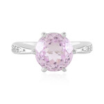 Anello in argento con Kunzite