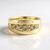 Anello in oro con Diamante Champagne I3 (de Melo Gold)