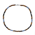 Collana in argento con Onice Nero